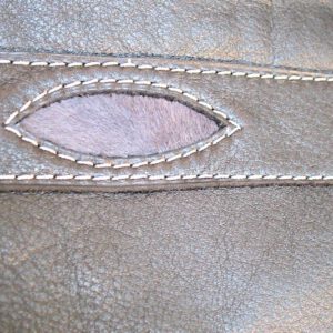 Mignon Noir Coins Gris