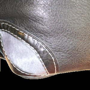 Mignon Noir Coins Gris