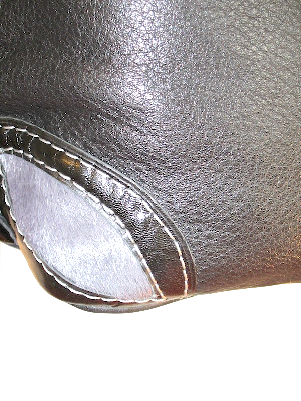 Mignon Noir Coins Gris