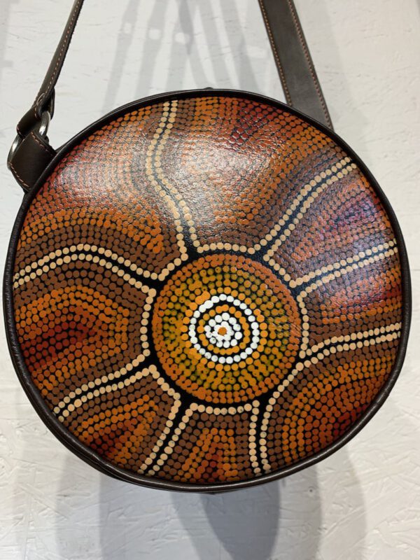 Sac Rond - Décors pointilliste