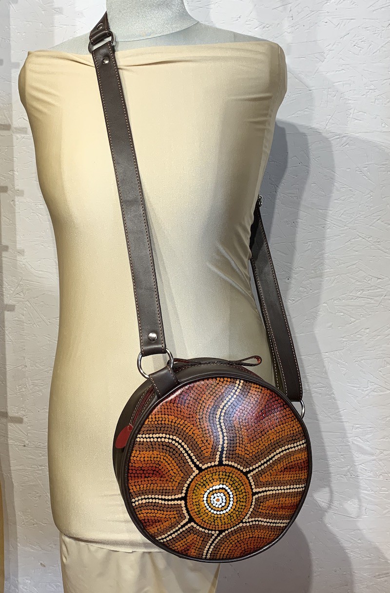 Sac Rond - Décors pointilliste