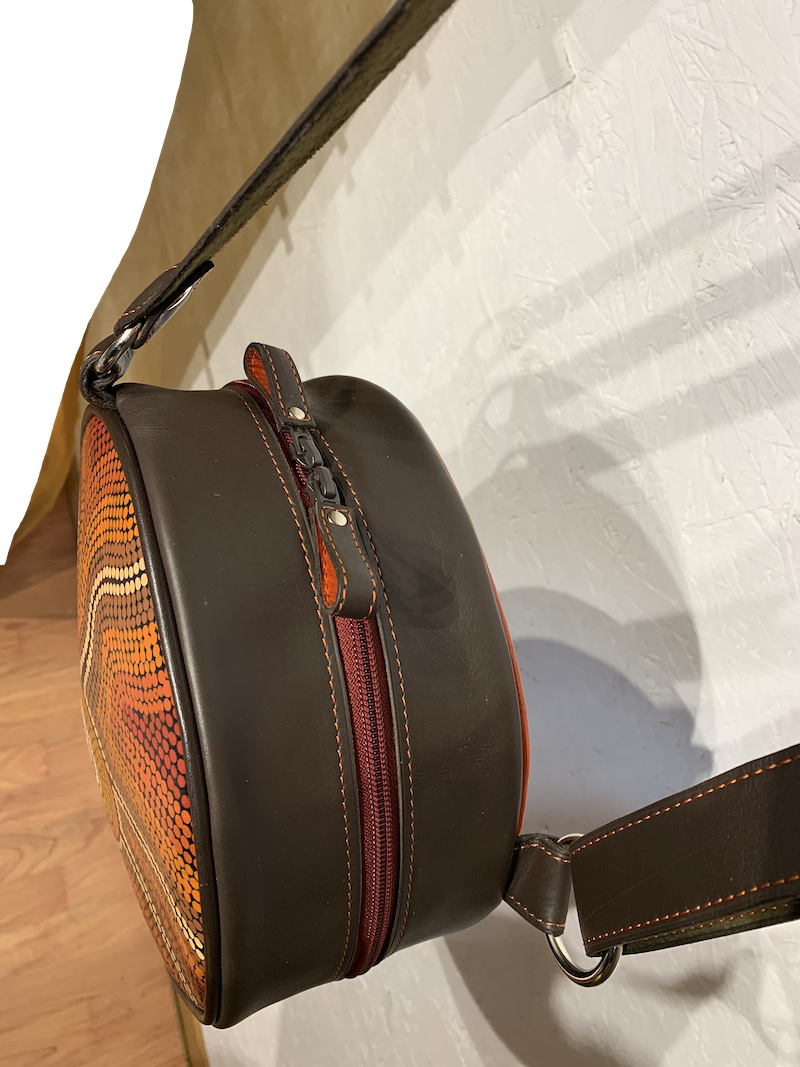 Sac Rond - Décors pointilliste