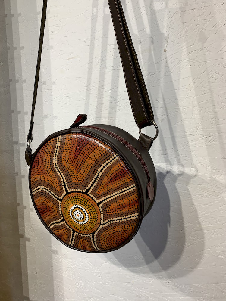 Sac Rond - Décors pointilliste