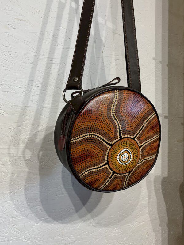 Sac Rond - Décors pointilliste