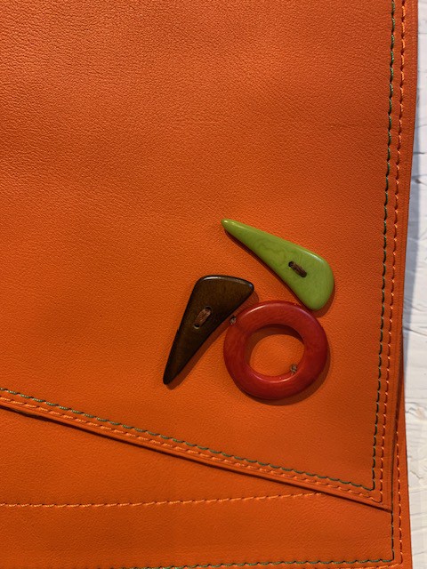 Pochette Plate Orange