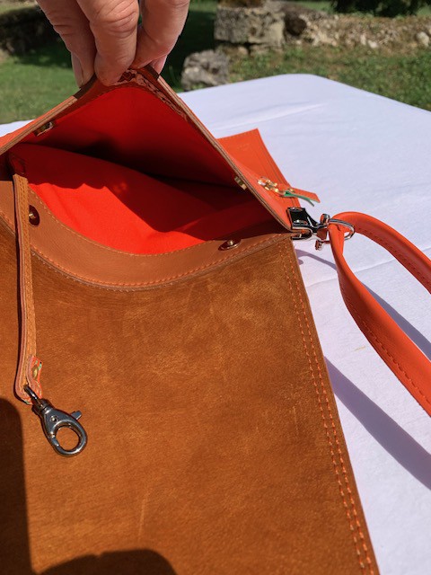 Pochette Plate Orange