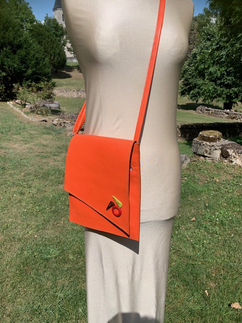 Pochette Plate Orange