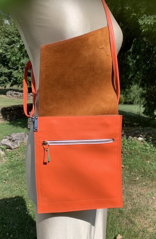 Pochette Plate Orange