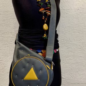 Sac P&P's Gris, Triangle Jaune