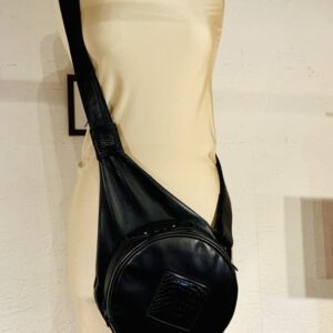 Sac P&P's Noir, motif Croco