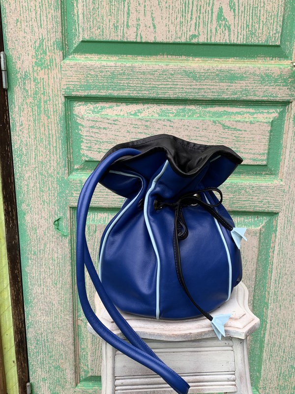 Sac Boule Bleu