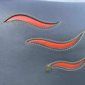 Sac à dos Gris décor Orange – Image 3